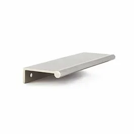 Baker Edge Pull, 5-1/16″ (128mm) Center to Center, 6-1/4″ Length, Brushed Nickel Cabinet Pull / Handle