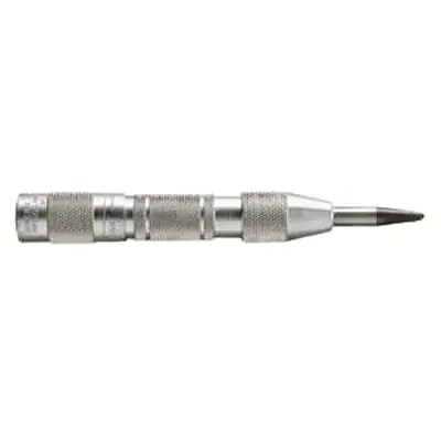 Ball Bearing Automatic Center Punch, 5 in, 1-1/4 in tip, Aluminum