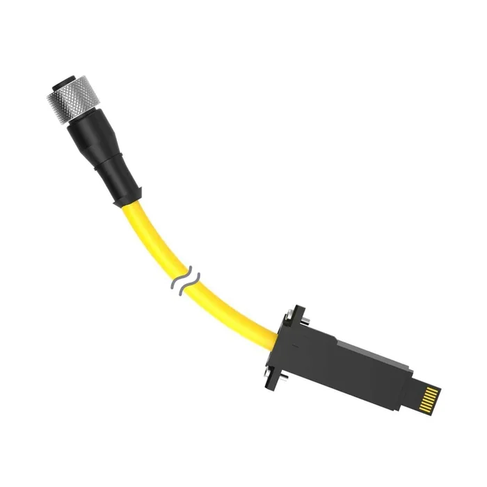 Banner 24932 | DELPEF-41D | Cordset A-Code M12 to LP-Custom Double Ended
