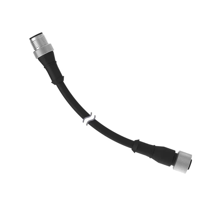 Banner 81293 | MQDEC-409SS-PUR | Cordset A-Code M12 to A-Code M12 Double Ended