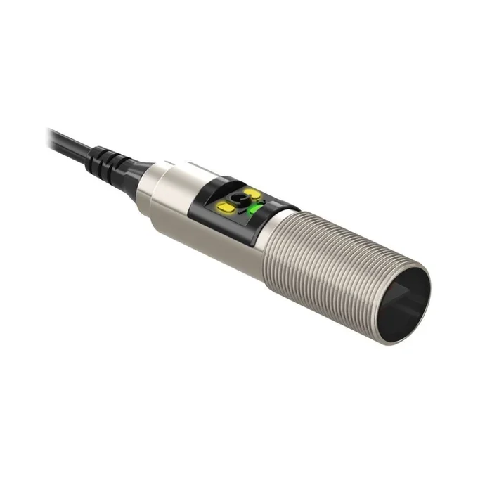 Banner 92549 | M18-3VPLV-2M | M18-3 Series: Nickel-Plated Brass: Non-Polarized Retroreflective with pot