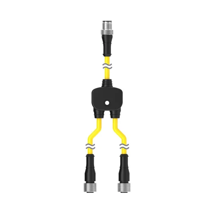 Banner 93317 | CSB-M1251M1251 | M12 QD Splitter Cable
