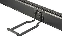 Barn Garage Long Closed Hook3-15/32″ (88mm) in Black, ROKH8959288BLCK