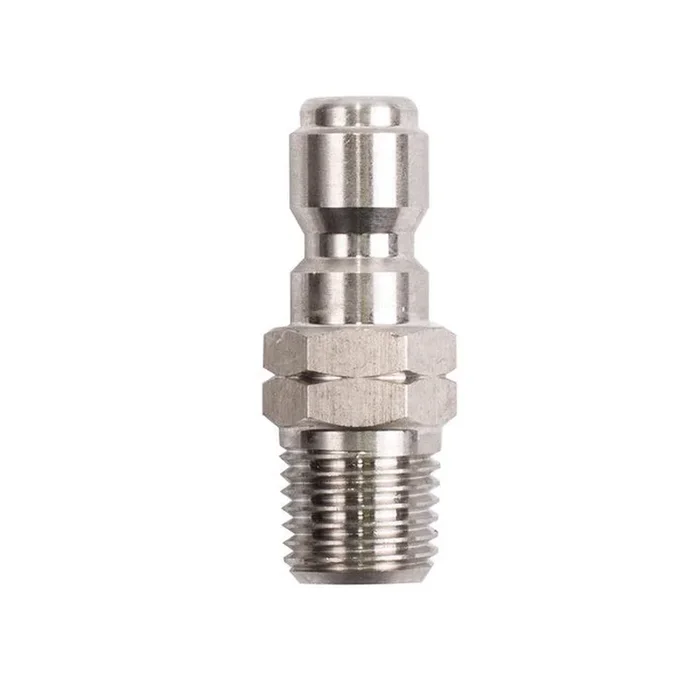 BE Power Equipment 85.300.109S PLUG, 1/4″QD MNPT SS