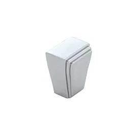 Belleclaire Cabinet Hardware Knob in Polished Nickel, 1 (25.4mm) Inch Overall Length