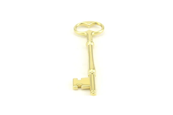 Bit Key Lifetime Brass Finish – Baldwin Estate