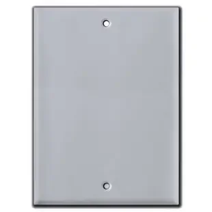 Blank 7.5‘‘ Porch Speaker Cover for Voice Intercom Box – 6.0‘‘ Screws