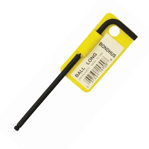 Bondhus 15715 7/16-Inch Ball End Tip Hex Key L-Wrench with ProGuard Finish