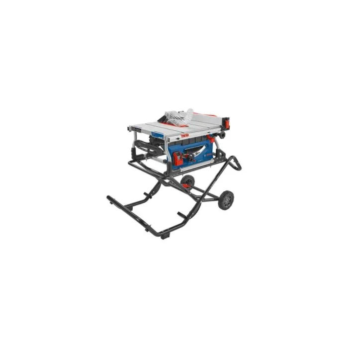 Bosch GTS15-10 120V 10″ Jobsite Table Saw with Gravity-Rise Wheeled Stand