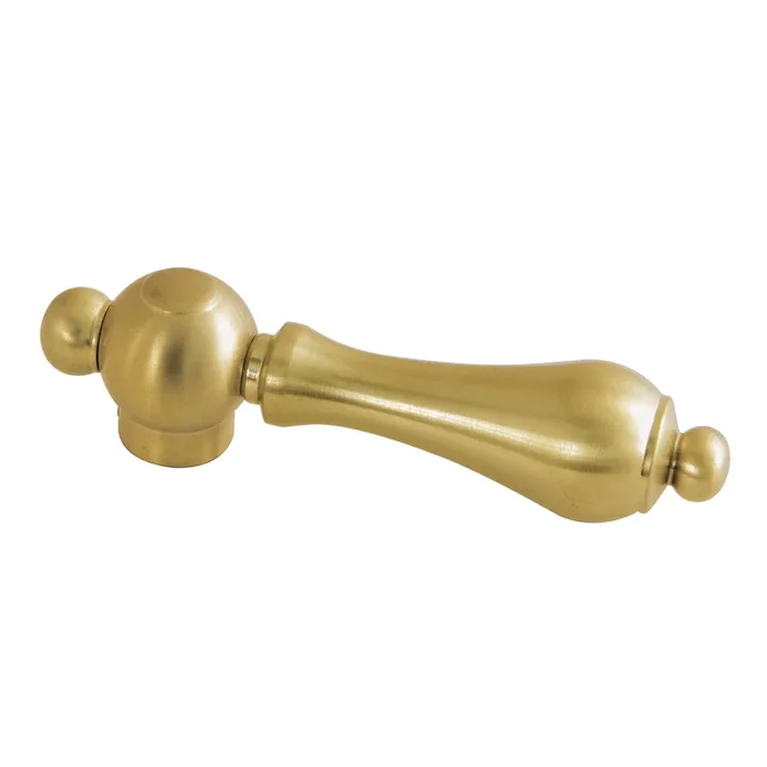 Brass Lever Handle – Brushed Brass by Kingston Brass | Kitchen and Bath Fixtures
