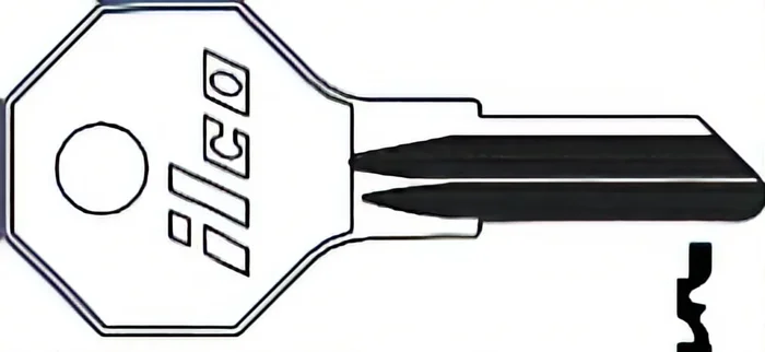 Briggs Stratton Strattec B16 Key Blank – Ilco Unican Corporation