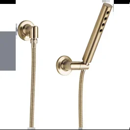 Brizo Odin Wall Mount Handshower With H2OKinetic Technology, Brilliance Luxe Gold