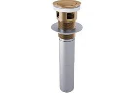 BRIZO Push Button Pop-Up With Overflow