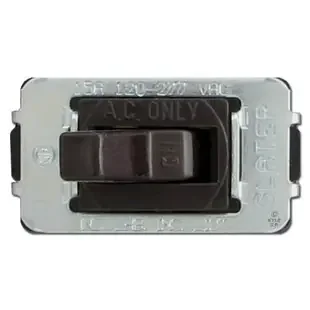 Brown 15A Despard Toggle Switches