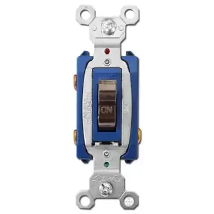 Brown 3 Way Toggle Switches