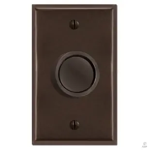 Brown Rotary Dimmer Knob & Plate Cover