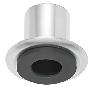 Brushed Stainless Laguna Series Free-Swinging Top Pivot by C.R. Laurence