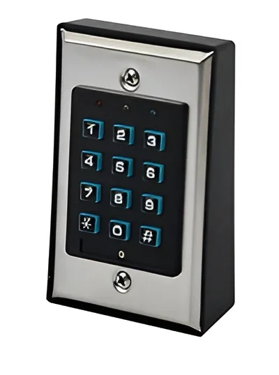 Brushed Stainless Programmable Digital Keypad – C.R. Laurence