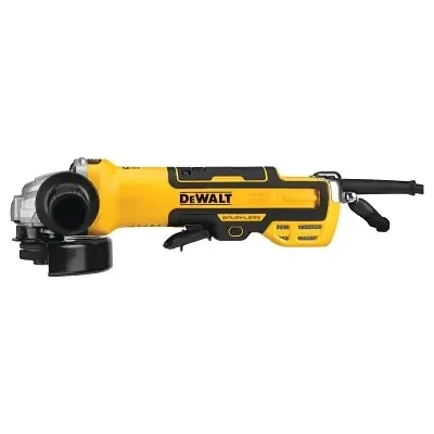 Brushless Paddle Switch Small Angle Grinder, 5 in dia, 13 A, 10500 RPM, No Lock-On