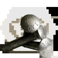 Bulk 5/16″-18 Carriage Bolts A307 Grade A Coarse HDG