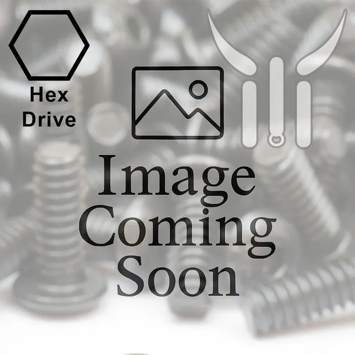 Bulk #8-18 × 3/8″ Unslotted Indented Hex Washer Thread-Cutting Screw — Type 25, Fully Threaded, Zinc