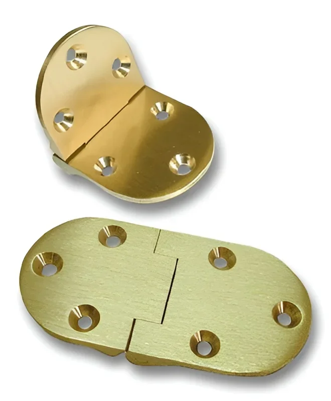 Butler Tray Hinge Satin BRS 1-1/2x3in – SELBY Cabinet Hardware