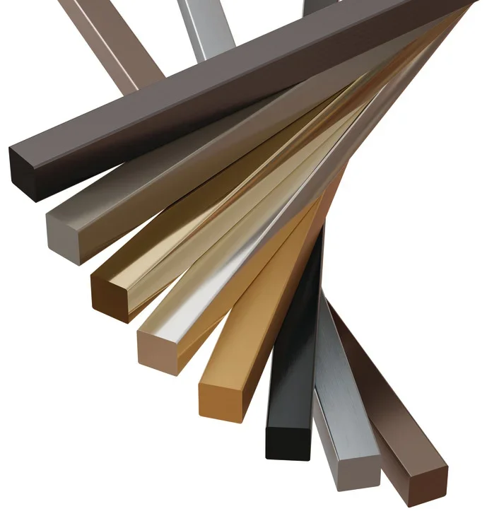Cabinet Accent Bar, Aluminum by Hafele – Decorative Hardware