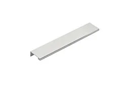Cabinet Edge Pull in Polished Chrome base, Overall Length 4-1/4″