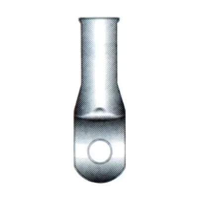 Cable Lug, 21/64 in Stud Hole, 0.334 in Barrel, 2 to 6 Cable Cap,