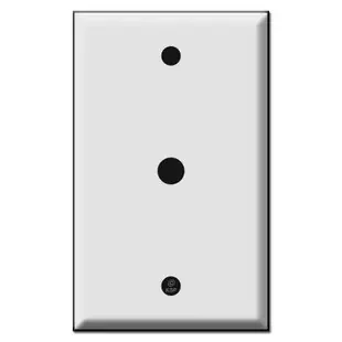 Cable Switch Plates with 3/8″ Opening
