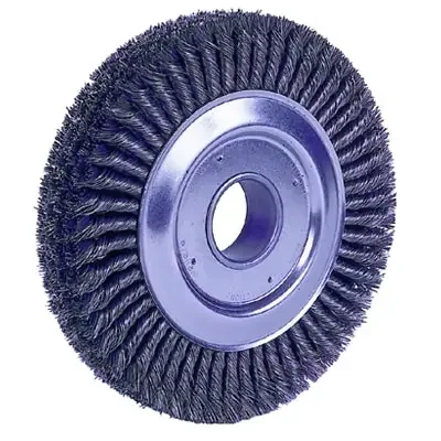 Cable Twist Knot Wire Wheel, 10 in Diameter