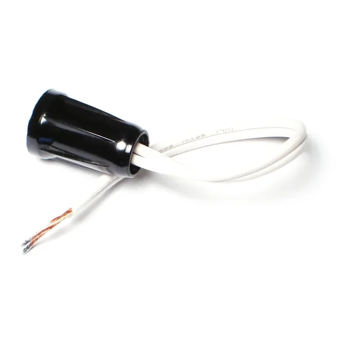 Candelabra Base Heat Resistant Plastic Electrical Sockets