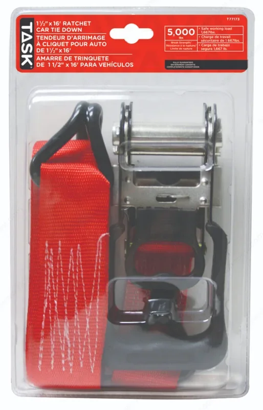 Car Ratchet Tie Down by Richelieu – Secure Your Loads with Ease