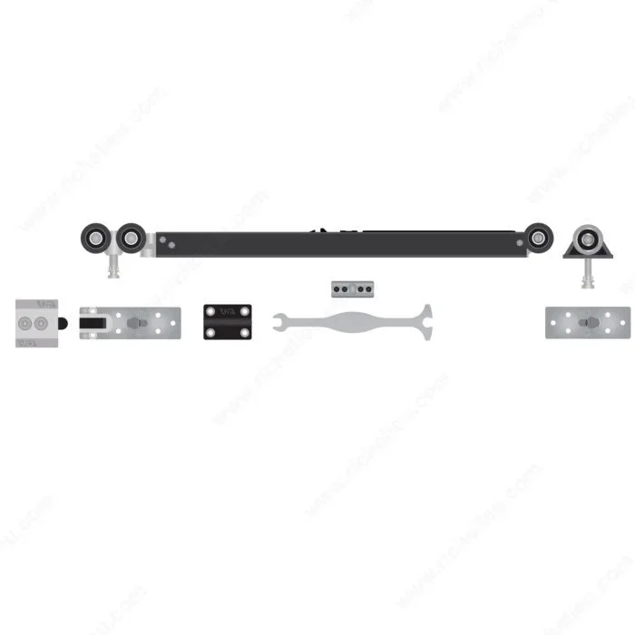 Cavity Sliders Hardware Set with SofStop Soft-Close by Richelieu