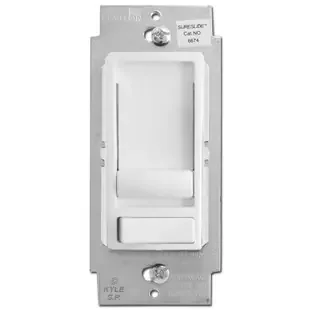CFL LED Dimmer Switch S/P & 3 Way Universal – White