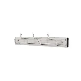 Chrome Pullout Belt Rack, 2-1/4 X 12 X 2-5/16 in