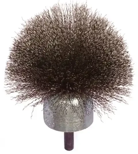 Circular wire end brush 3″ 1/4shk