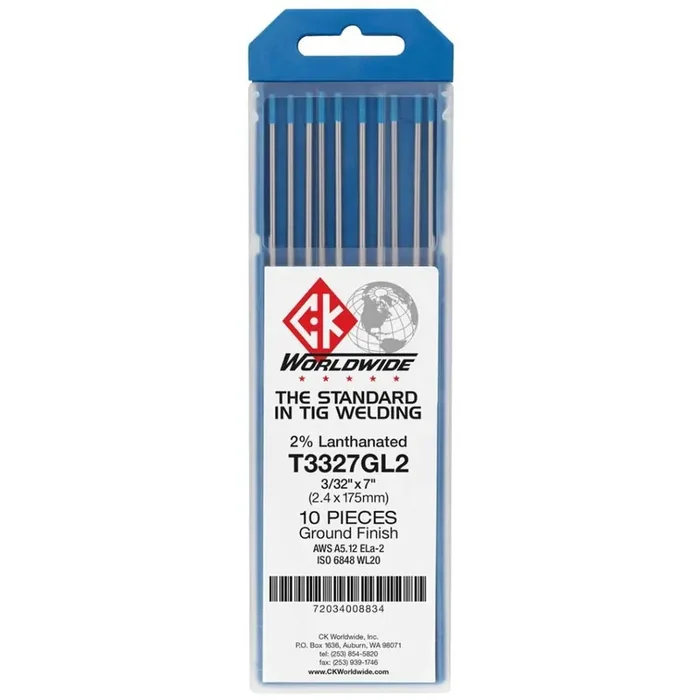 CK Worldwide 2% Lanthanated Tungsten (Blue)