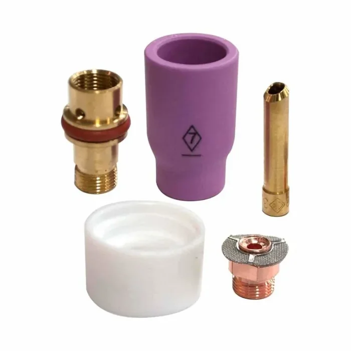 CK Worldwide 4 Series Stubby Gas Saver Kit W/ Alumina Cup
