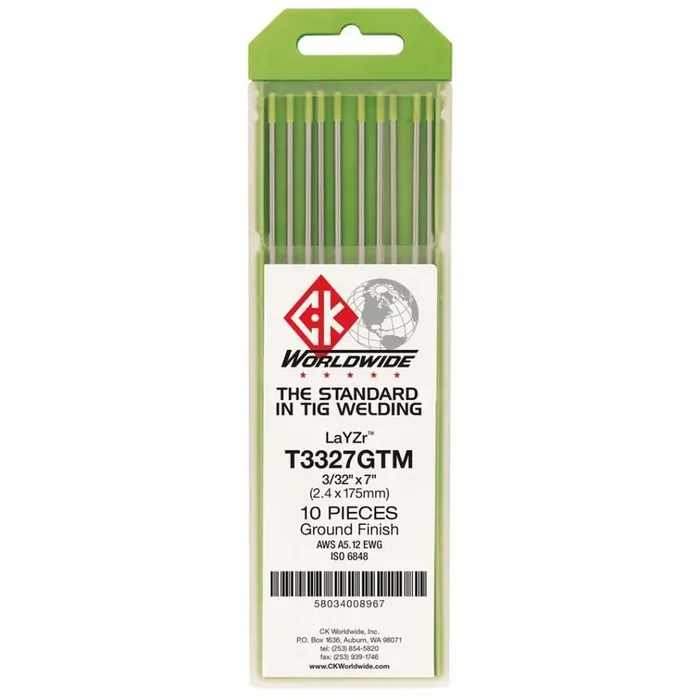 CK Worldwide E3/LaYZr Tungsten (Chartreuse)