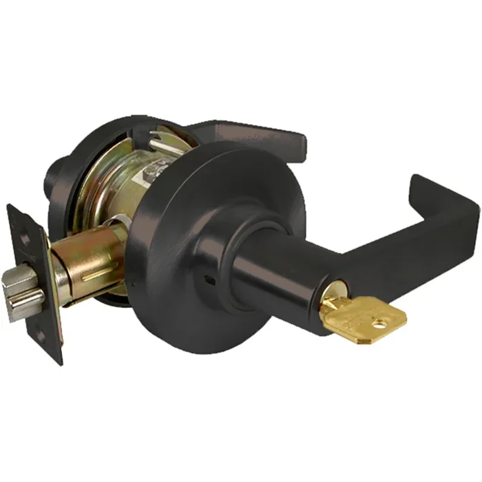 Classroom Clutched Lever Lockset – Marks Hardware, Grade 2, Dark Bronze