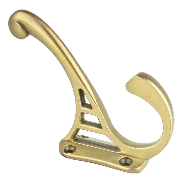 Coat Hook Prelude MOD BRSH GLD by BERENSON – Stylish Cabinet Hardware