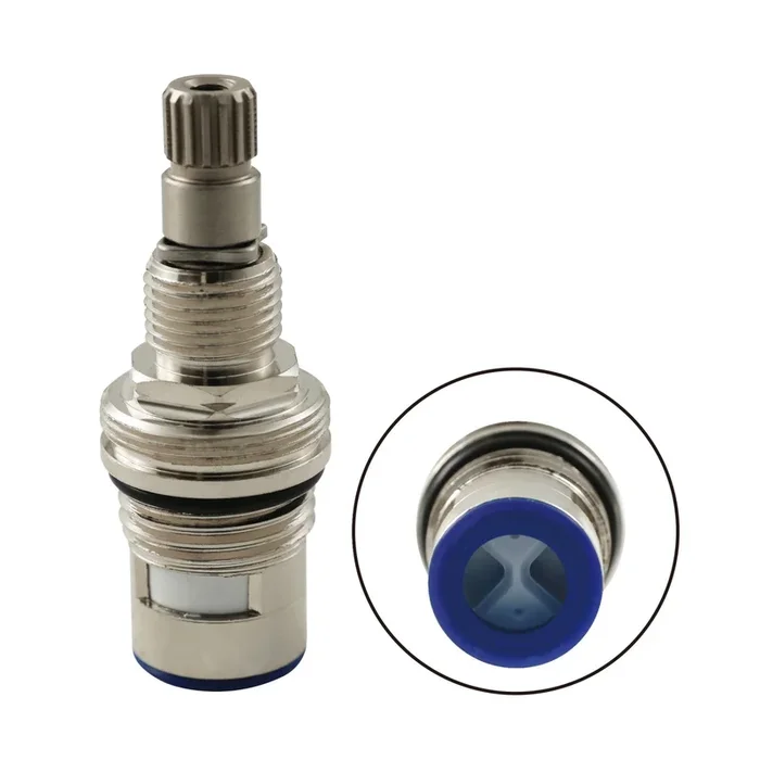 Cold Ceramic Disc Cartridge – Brushed Nickel – Kingston Brass