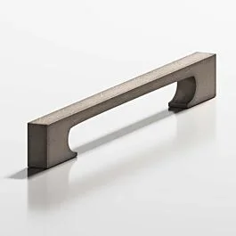 Colonial Bronze 730 Series 8″ (203mm) Hole Centers, 1″ Top Width, 8-1/2″ Length, Distressed Pewter Cabinet Drawer Handle / Pull