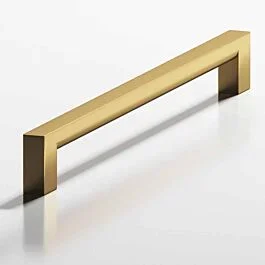 Colonial Bronze 745 Series 4″ (102mm) Hole Centers, 4-7/16″ (112.5mm) Length, Satin Brass Cabinet Pull / Handle