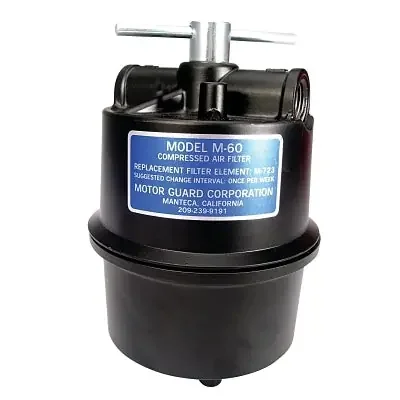 Compressed Air Filter, 1/2 in (NPT), Sub-Micronic, For Use with Plasma Machines