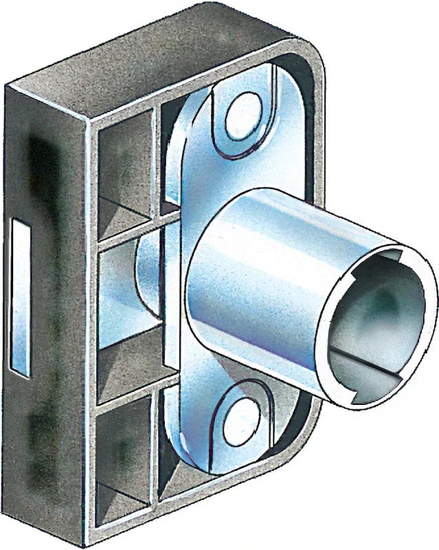Compx Security Products Door Lock Square Back – Reliable Security Solution