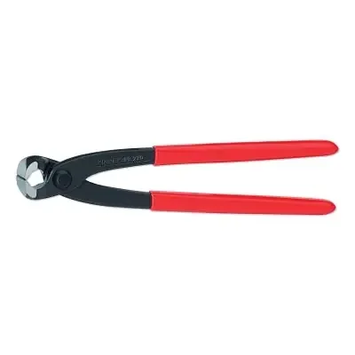 Concretors‘ Nippers, 10 in, Polished, Plastic Coated Grip