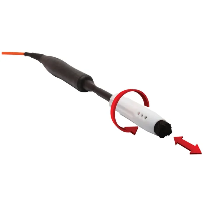 Cougartron Weld Cleaning Wand with Shroud Assembly for Single Brush