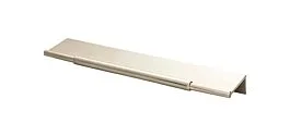 Crestview Tab Contemporary, Modern Style 6 Inch (152mm) Center to Center, Overall Length 8 Inch Brushed Satin Nickel Cabinet Hardware Pull / Handle, Top Knobs